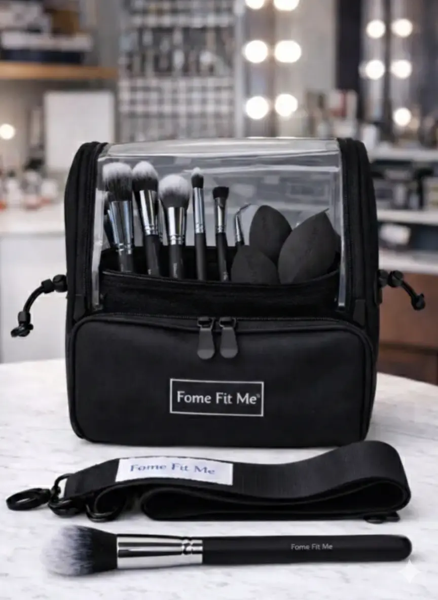 Best Travel Makeup Bag with Brush Holder in Nigeria